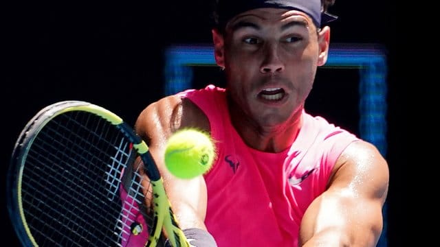 Hat seinen Auftakt bei den Australian Open souverän absolviert: Rafael Nadal. Hat seinen Auftakt bei den Australian Open souverän absolviert: Rafael Nadal.