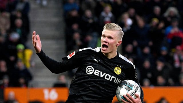 Der BVB verpflichtete in der Winterpause Topstürmer Erling Haaland.