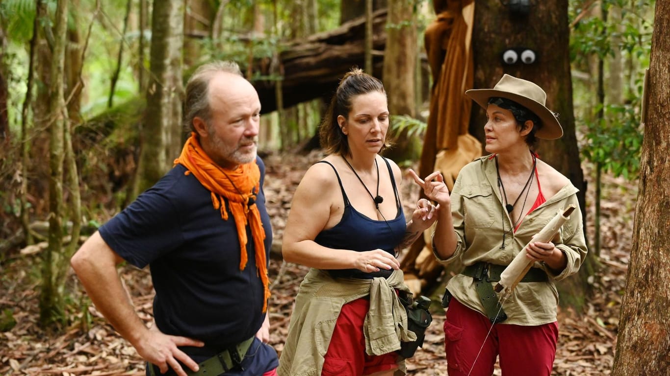 Markus, Danni und Sonja: An Tag elf kam es zum Streitgespräch zwischen den drei Dschungelcamp-Kandidaten