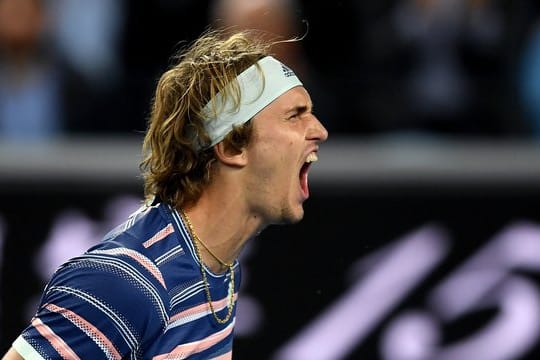 Ist bei den Australian Open eine Runde weiter: Alexander Zverev triumphiert.