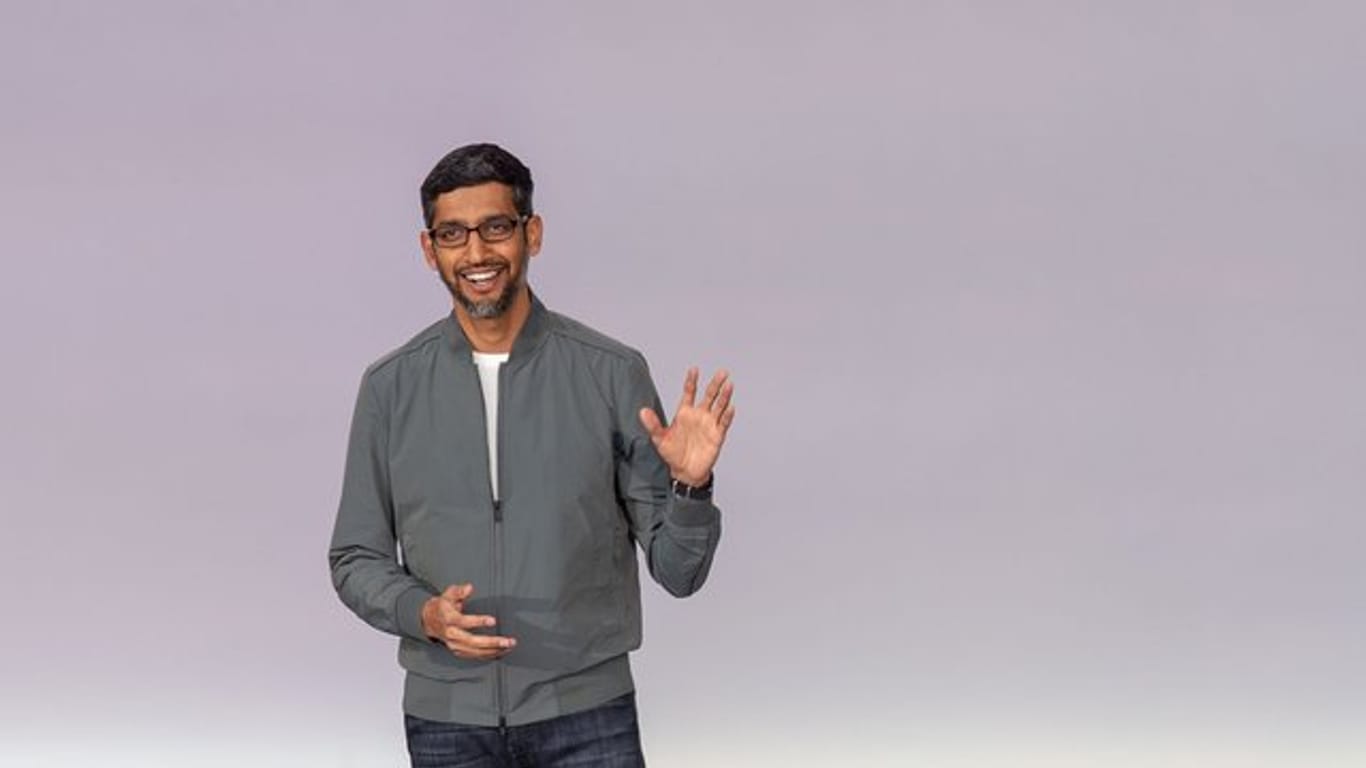 Google-Chef Sundar Pichai spricht sich für eine Regulierung von Technologien wie der Gesichtserkennung aus.