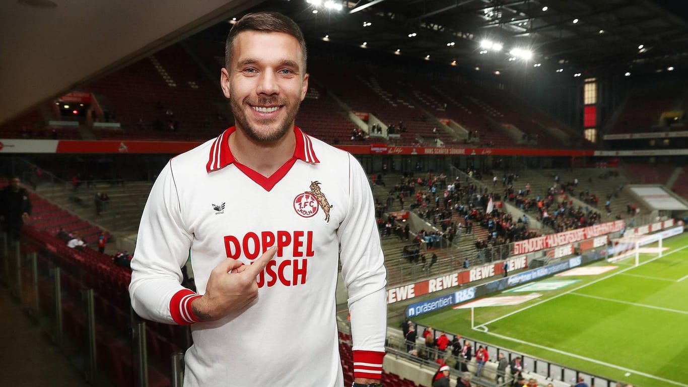 Lukas Podolski: Seine Liebe zum 1. FC Köln ist nie erloschen.