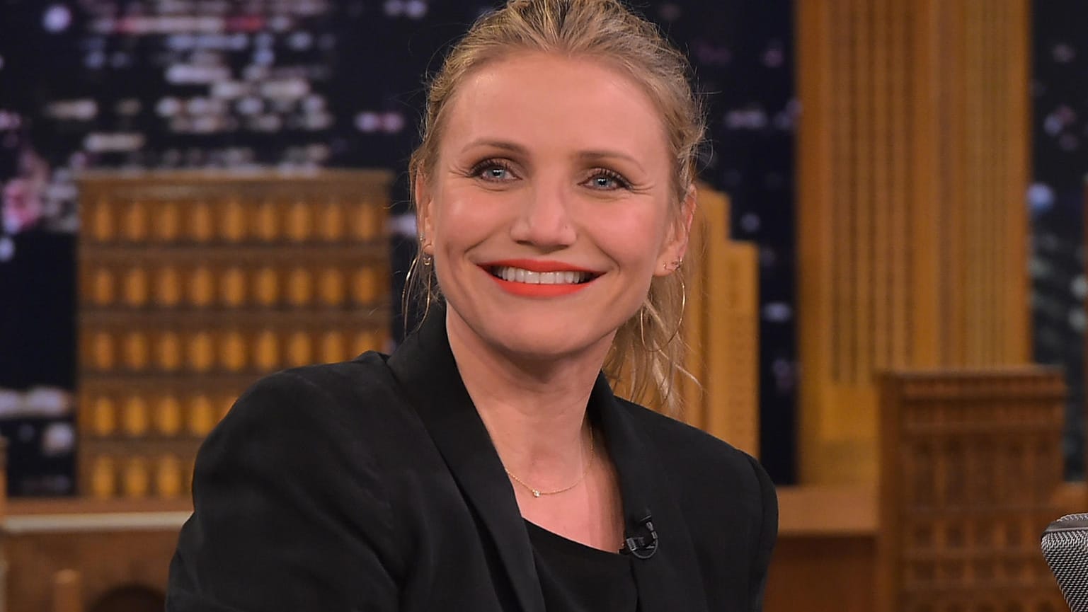 Cameron Diaz zu Gast bei einer Talkshow