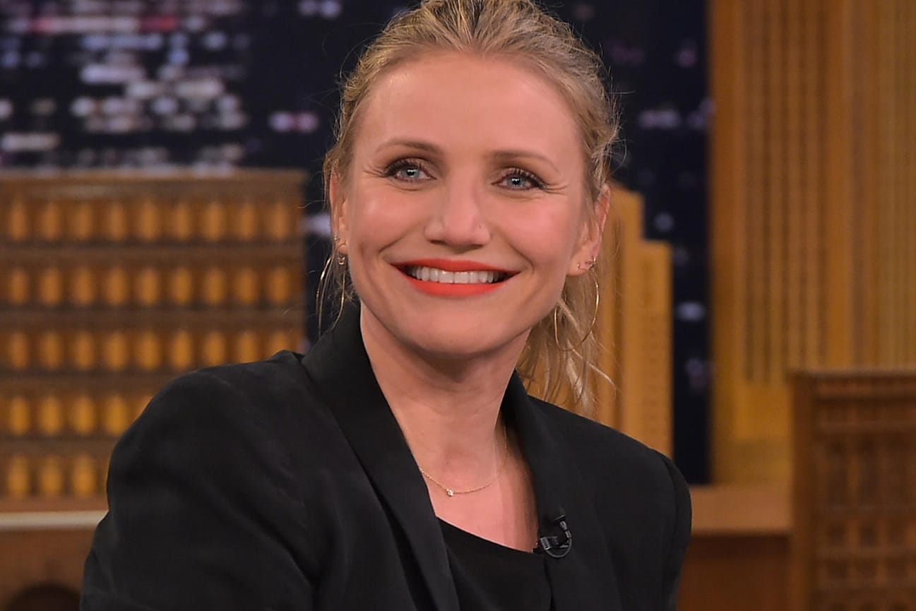 Cameron Diaz zu Gast bei einer Talkshow