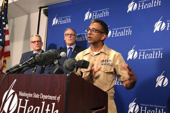 Pressekonferenz der US-Gesundheitsbehörde CDC: Ein Mann im Bundesstaat Washington wurde mit dem neuartigen Virus diagnostiziert.