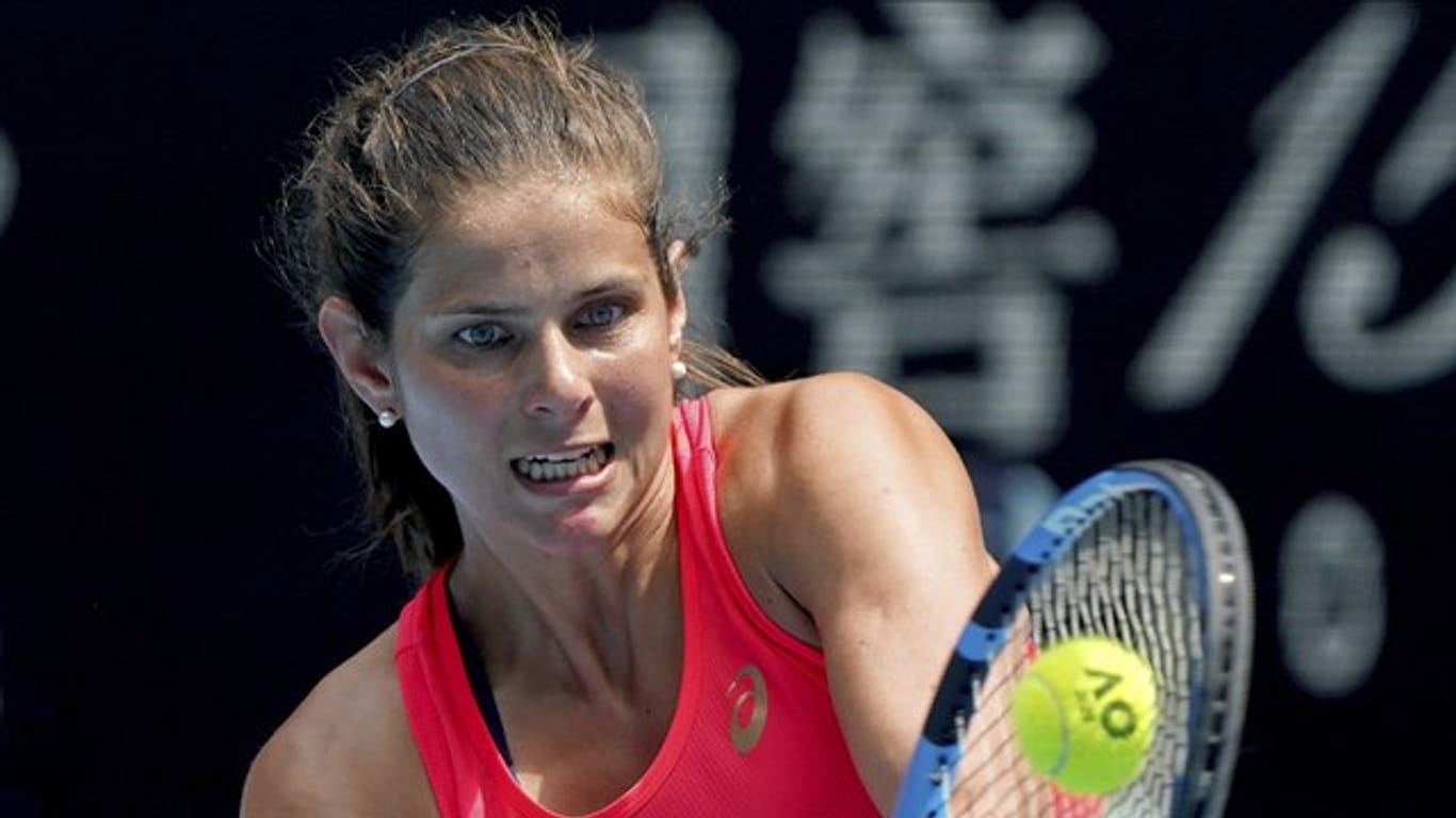 Julia Görges zieht souverän in die dritte Runde der Australian Open ein.