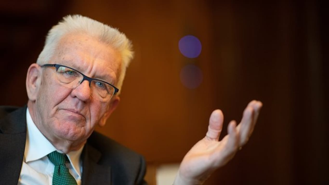 "Es gibt unentwegt Kämpfe ums Geld", sagt Baden-Württembergs Ministerpräsident Winfried Kretschmann (Grüne) über das Zusammenspiel von Bund und Ländern.