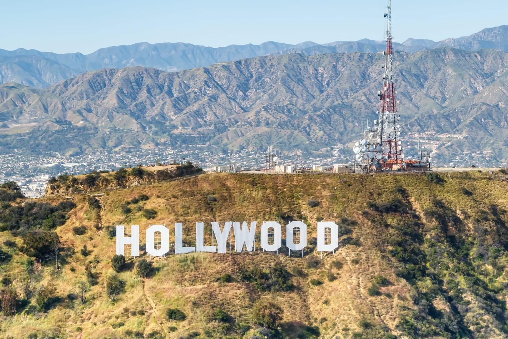 Wahrzeichen von Los Angeles: In der Nähe der Großstadt bebte die Erde vergangene Nacht.