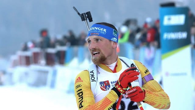 Biathlet Lesser will sich noch für die WM qualifizieren.