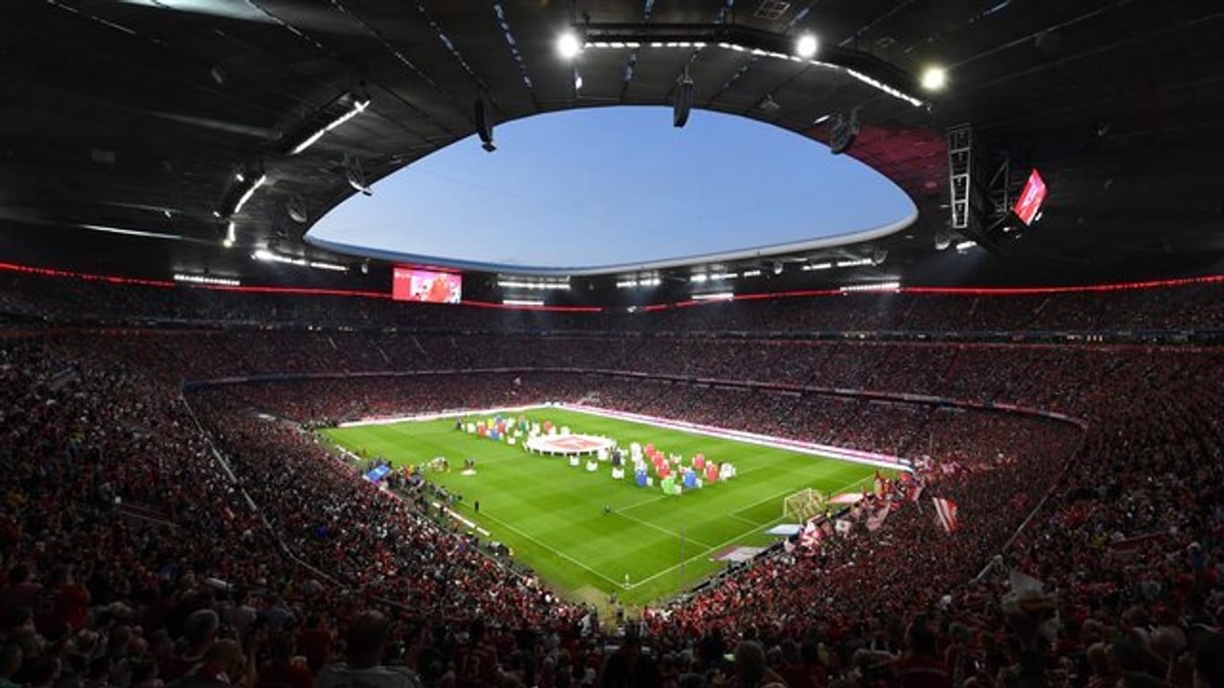 Drei Gruppenspiele der Fußball-EM werden in diesem Sonner in der Allianz Arena in München stattfinden.