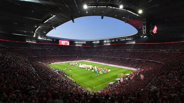 Drei Gruppenspiele der Fußball-EM werden in diesem Sonner in der Allianz Arena in München stattfinden.