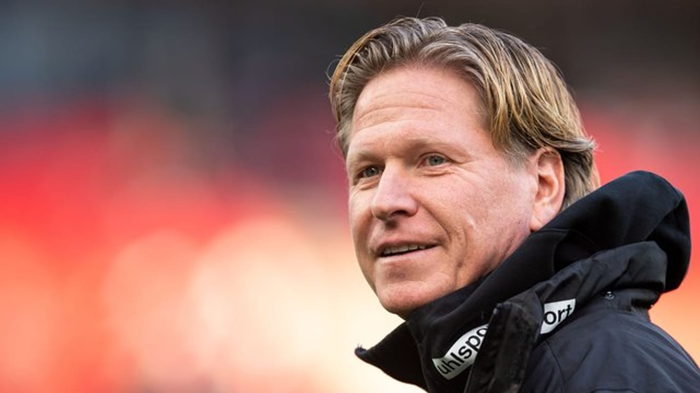Gibt nichts auf den Hype um Erling Haaland: Kölns Trainer Markus Gisdol.