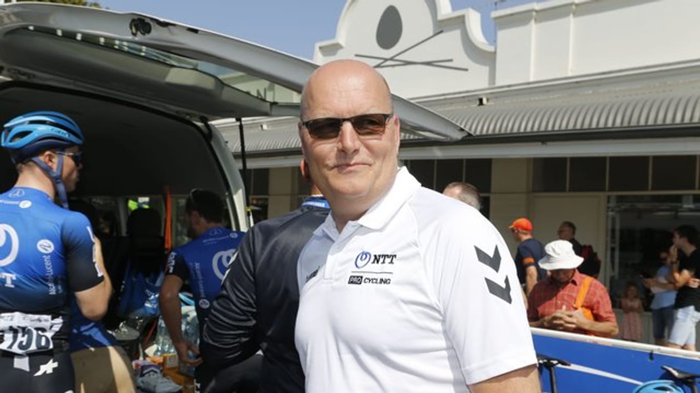 Wieder da: Bjarne Riis, Teammanager beim südafrikanischen World-Tour-Team NTT Pro Cycling.