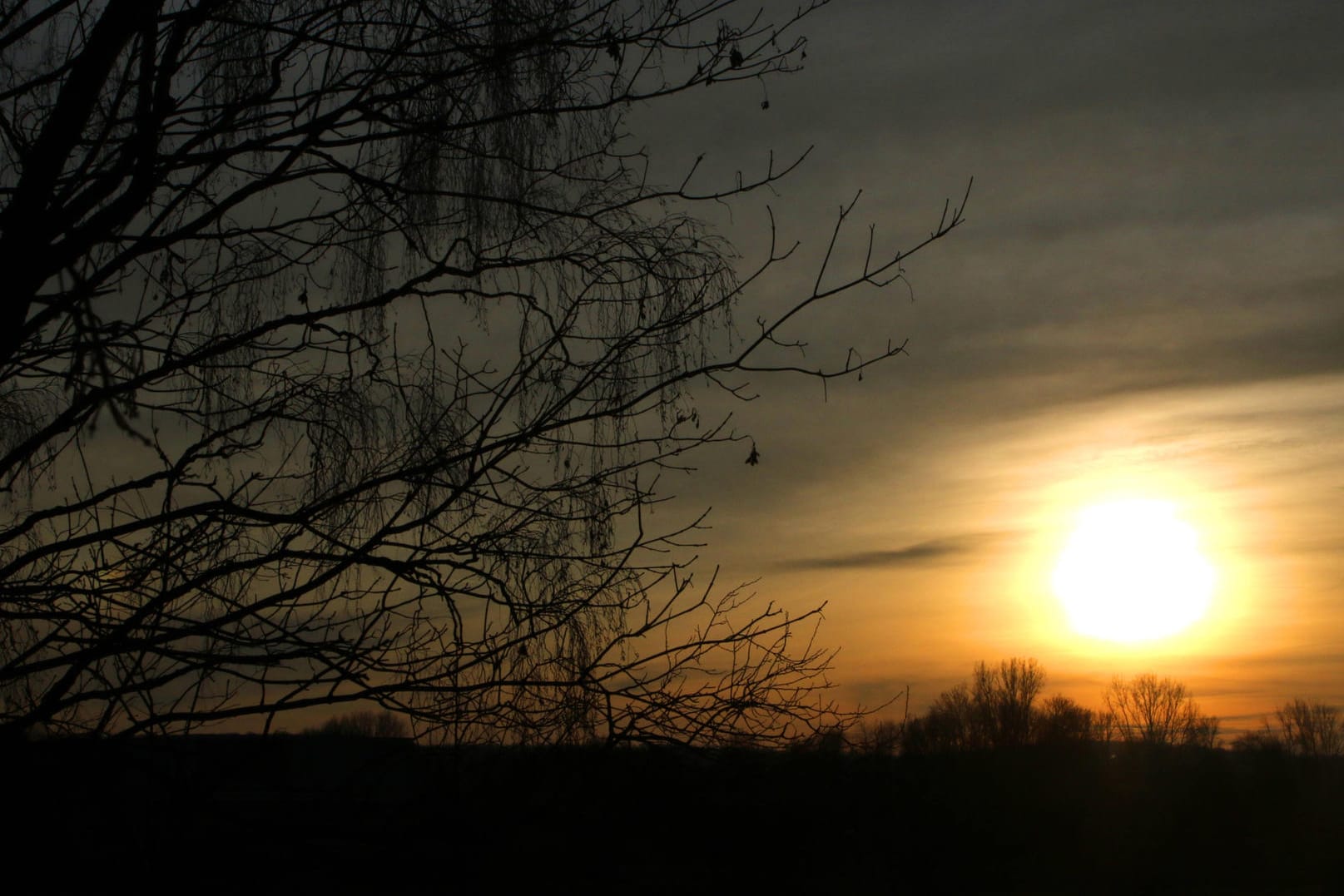 Die Sonne hängt zwischen Wolkenfeldern: Sonne im Süden, Wolken im Norden – diese Struktur zieht sich durch die restliche Woche. (Symbolbild)