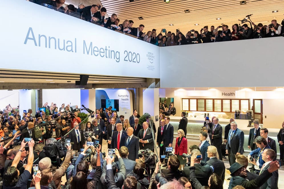 Das Weltwirtschaftsforum in Davos: Viele Konzernbosse entdecken in Davos das Thema Nachhaltigkeit für sich.