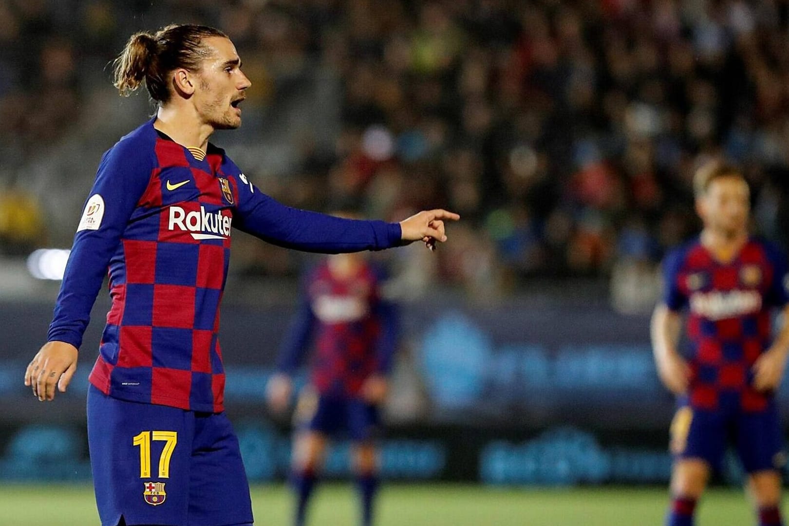 Antoine Griezmann: In der Schlussphase schoß er Barcelona in die nächste Runde der Copa del Rey.
