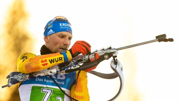 Kämpft in Pokljuka auch um sein WM-Ticket: Biathlon Erik Lesser.