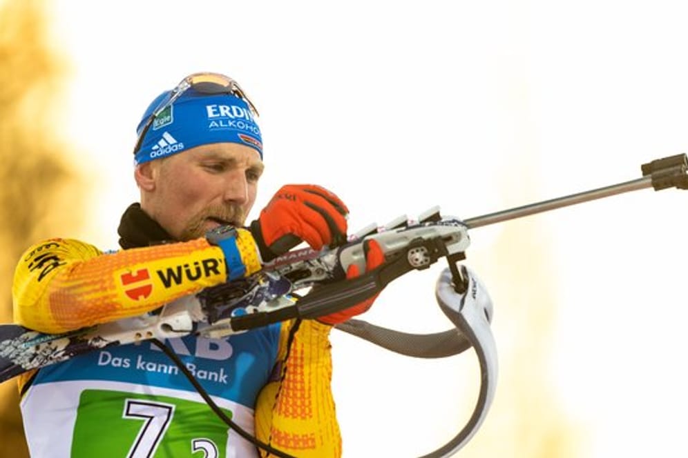 Kämpft in Pokljuka auch um sein WM-Ticket: Biathlon Erik Lesser.