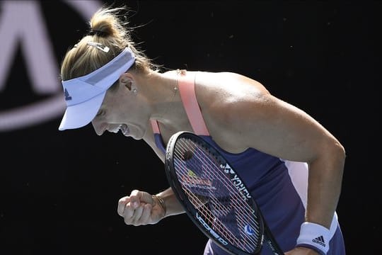 Steht nach einem ungefährdeten Sieg über Priscilla Hon in Melbourne in Runde drei: Angelique Kerber.