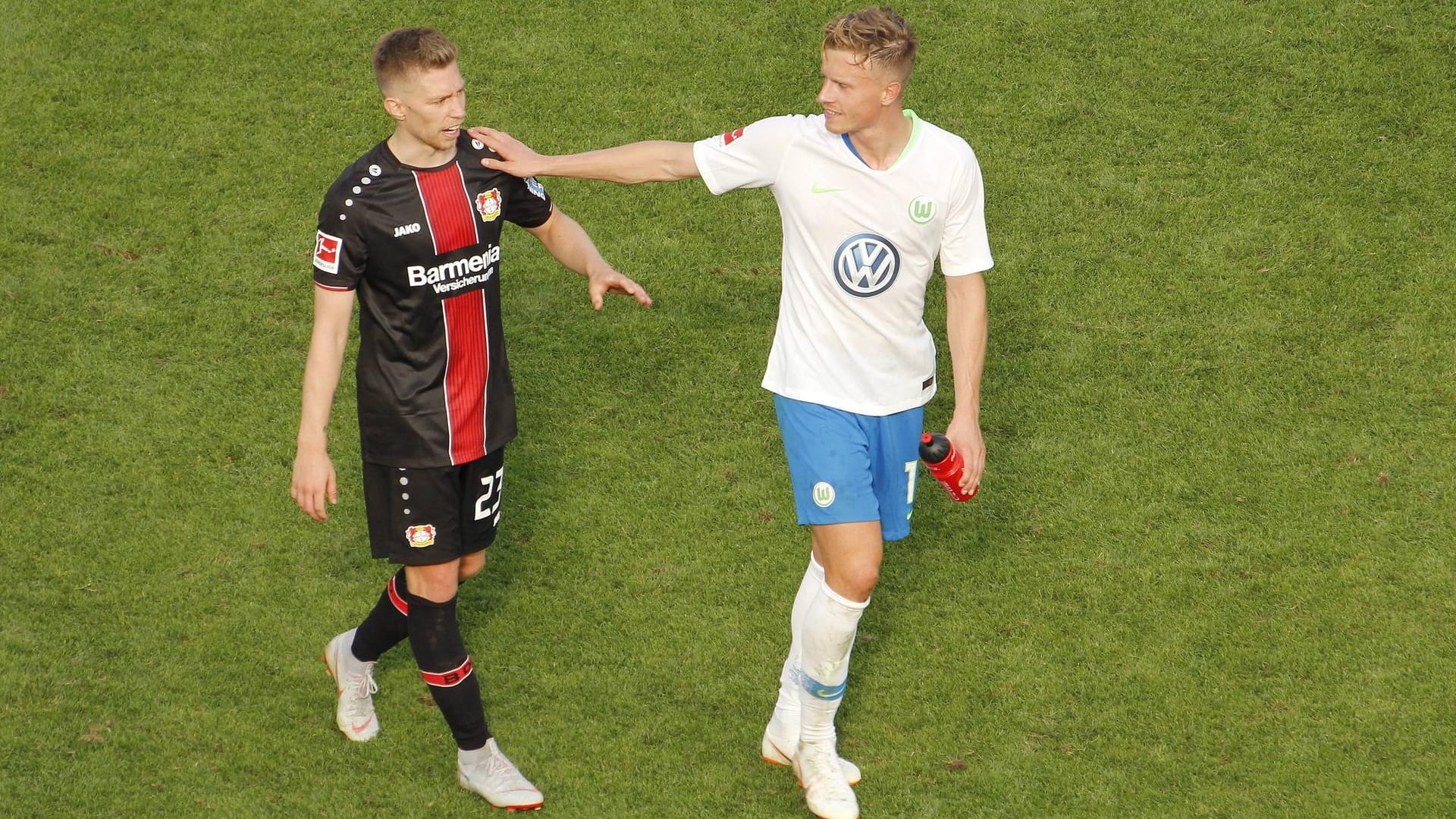 Freunde: Mitchell Weiser (l.) und Yannick Gerhardt.