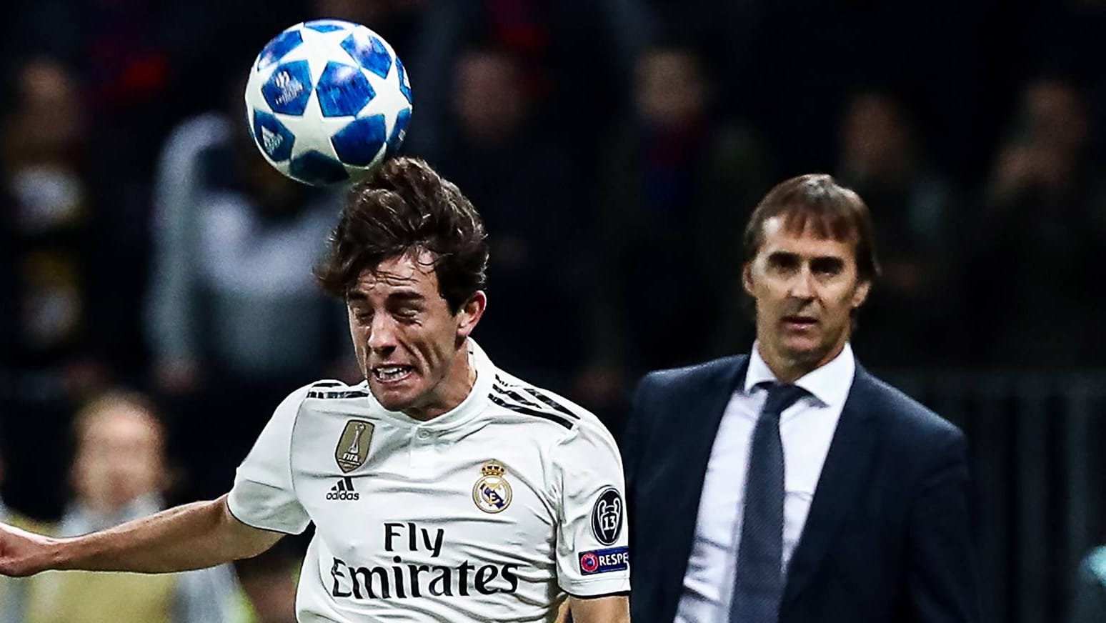 Alvaro Odriozola (l.) wurde von Julen Lopetegui überraschend selten eingesetzt.