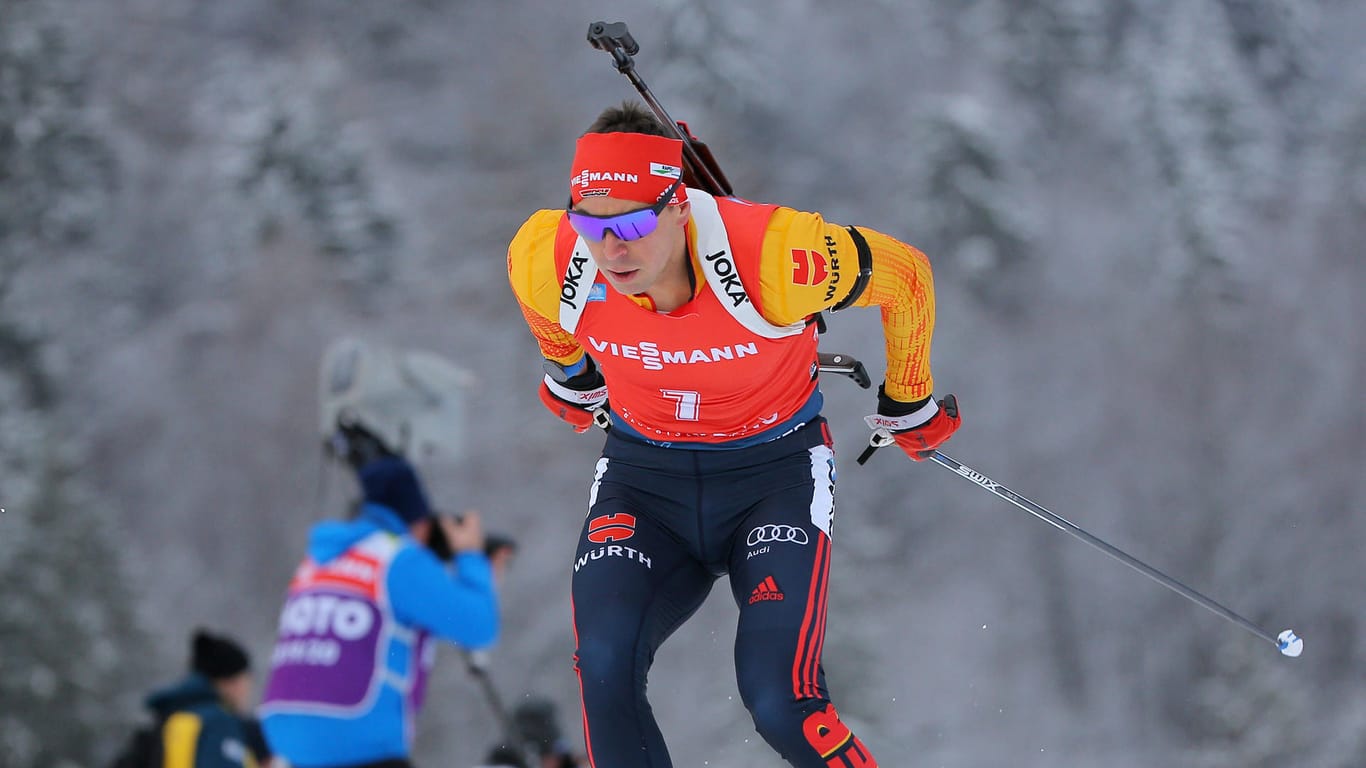 Biathlon: Philipp Nawrath schrammt knapp das Podium