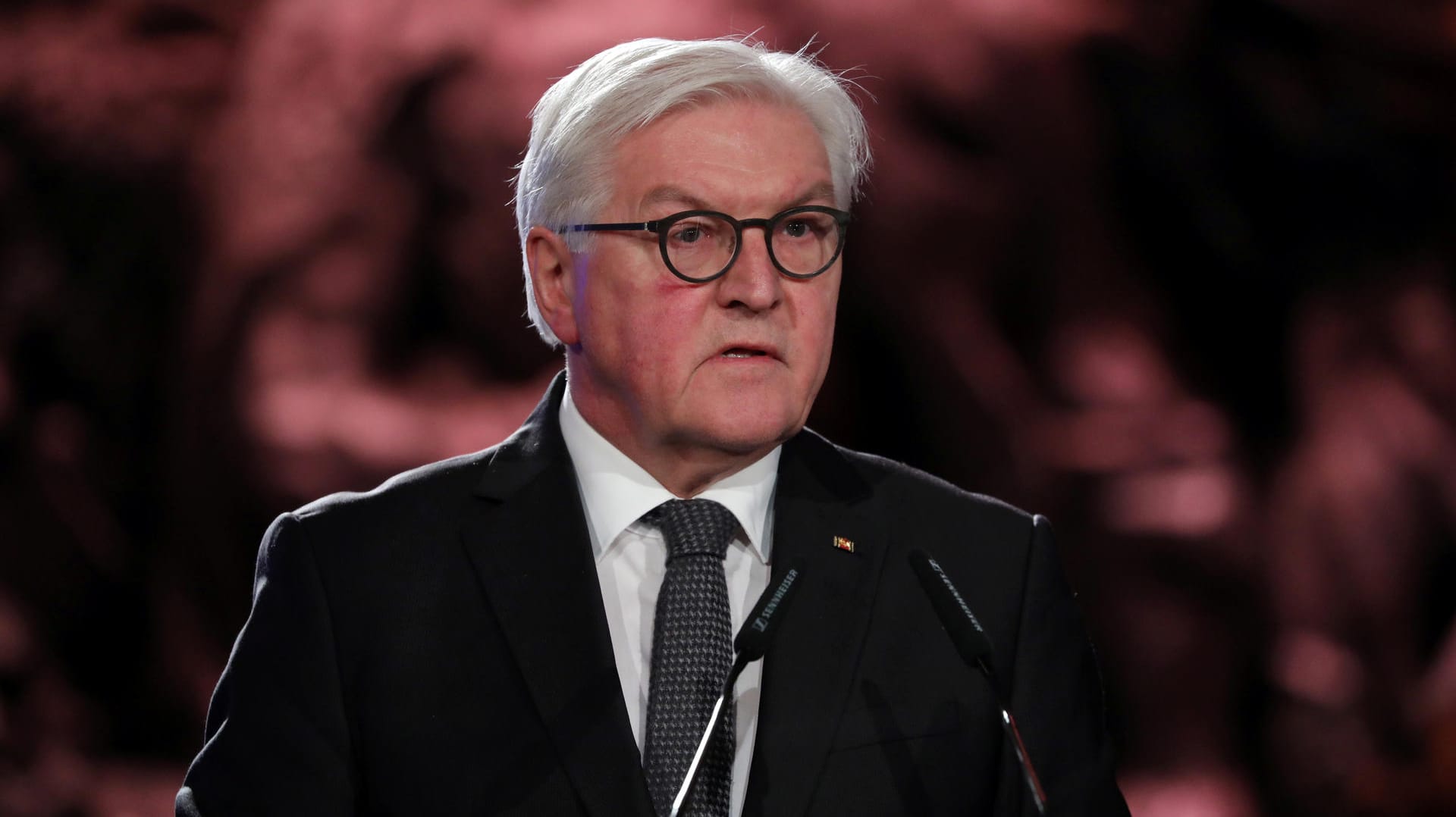 Frank-Walter Steinmeier in Yad Vashem: Der Bundespräsident nimmt an einer Gedenkveranstaltung zur Befreiung von Auschwitz teil.