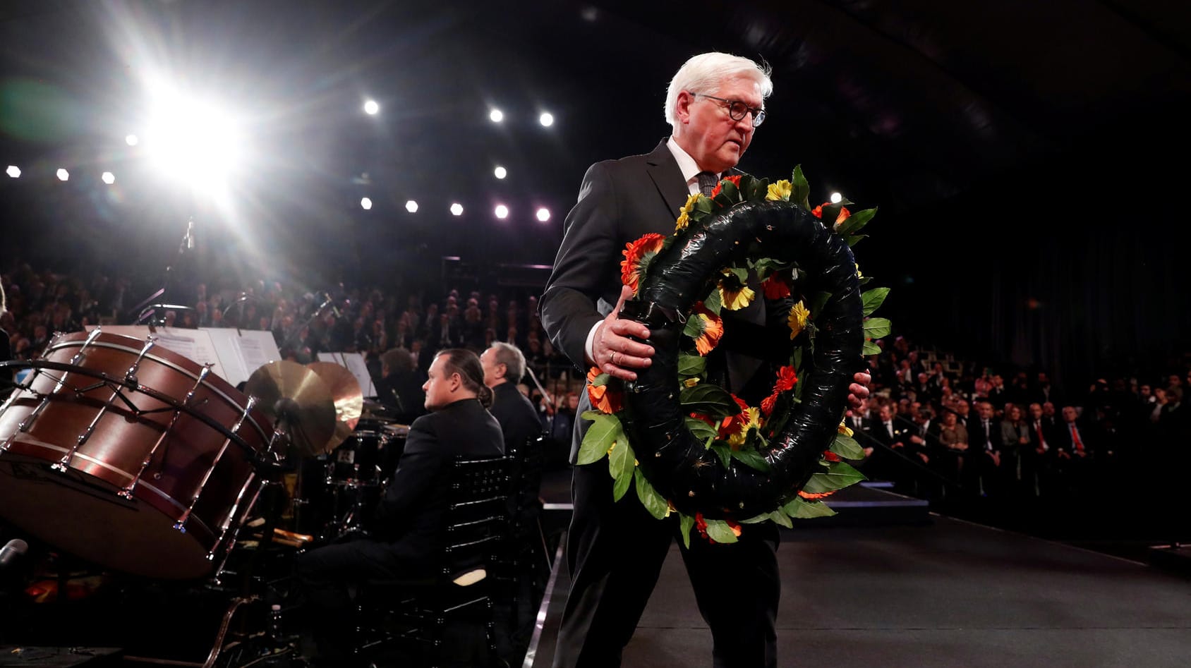 Frank-Walter Steinmeier: Der Bundespräsident gedachte in Israel der Opfer des Holocaust.