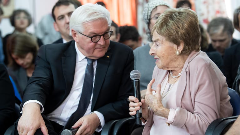Giselle Cycowicz sprach mit Bundespräsident Frank-Walter Steinmeier.