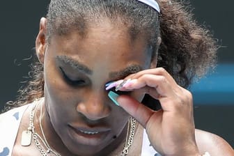 Serena Williams war nach dem Aus bei den Australian Open mächtig enttäuscht.
