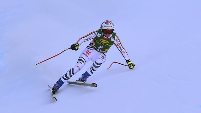 Viktoria Rebensburg belegte bei der Abfahrt in Bansko nur den 22.