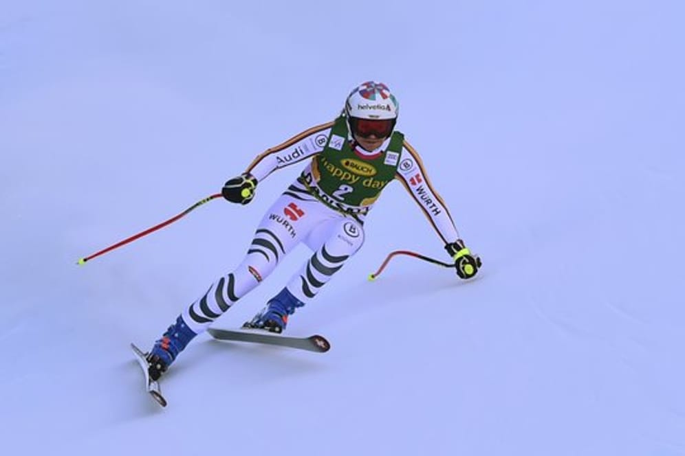 Viktoria Rebensburg belegte bei der Abfahrt in Bansko nur den 22.