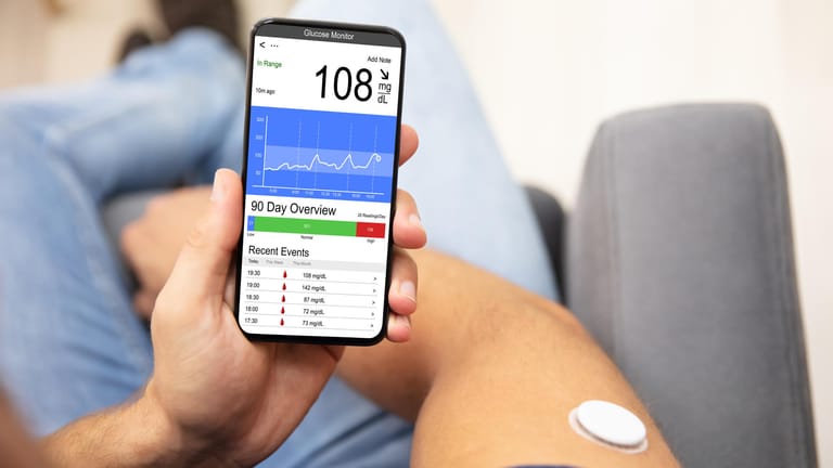 Diabetes-Apps: Sie unterstützen Betroffene dabei, wichtige Messdaten übersichtlich zu dokumentieren.