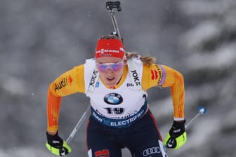 Ganz starkes Biathlon-Einzel: Denise Herrmann.