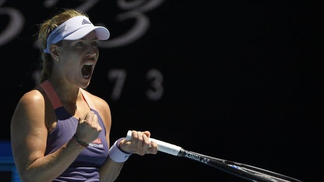 Freut sich über den Einzug ins Achtelfinale: Angelique Kerber.