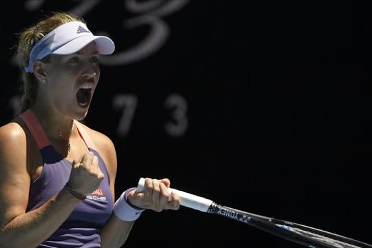 Freut sich über den Einzug ins Achtelfinale: Angelique Kerber.