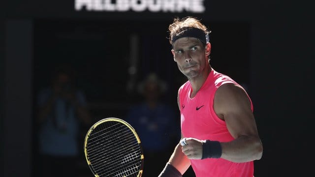 Rafael Nadal spielte sich locker ins Achtelfinale.