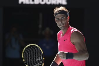 Rafael Nadal spielte sich locker ins Achtelfinale.