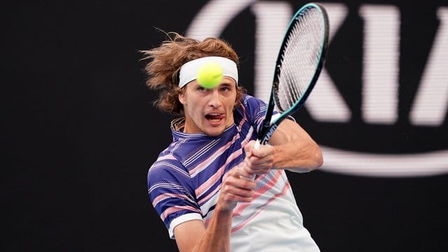 Alexander Zverev spielte sich in drei Sätzen ins Achtelfinale.