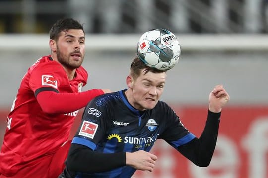 Luca Kilian (r) wird dem SC Paderborn vorerst fehlen.