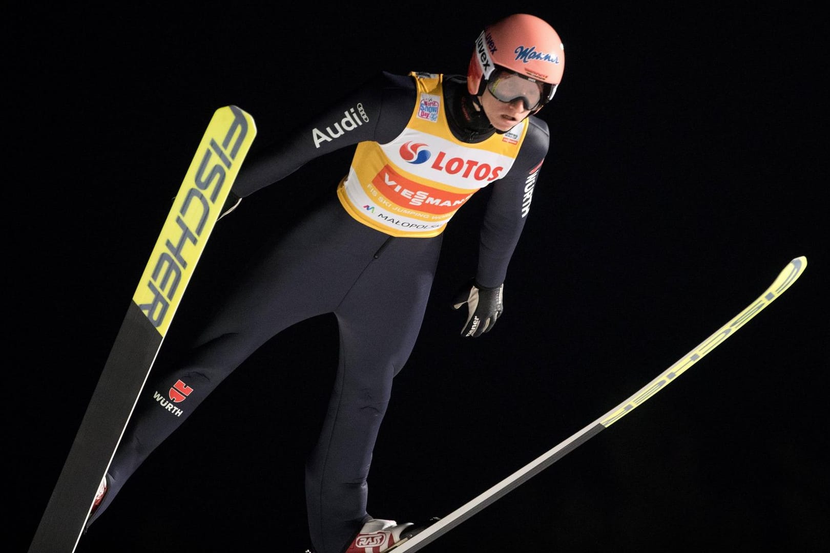 Karl Geiger: Das deutsche Skisprung-Ass überzeugte in Zakopane.