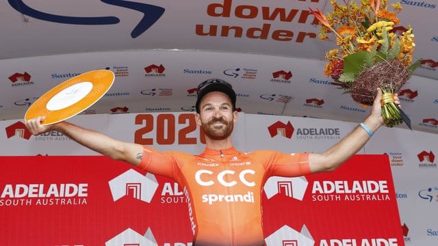 Simon Geschke erreichte in der Gesamtwertung der Tour Down Under das Podium.