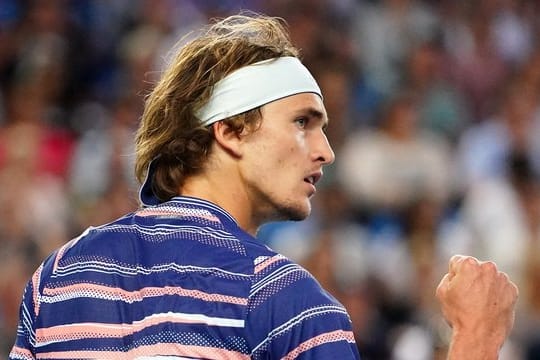 Alexander Zverev tritt im Achtelfinale gegen den Russen Andrej Rubljow an.