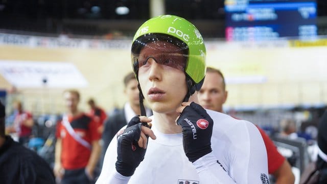 Joachim Eilers gewann in Milton den Keirin-Wettbewerb.