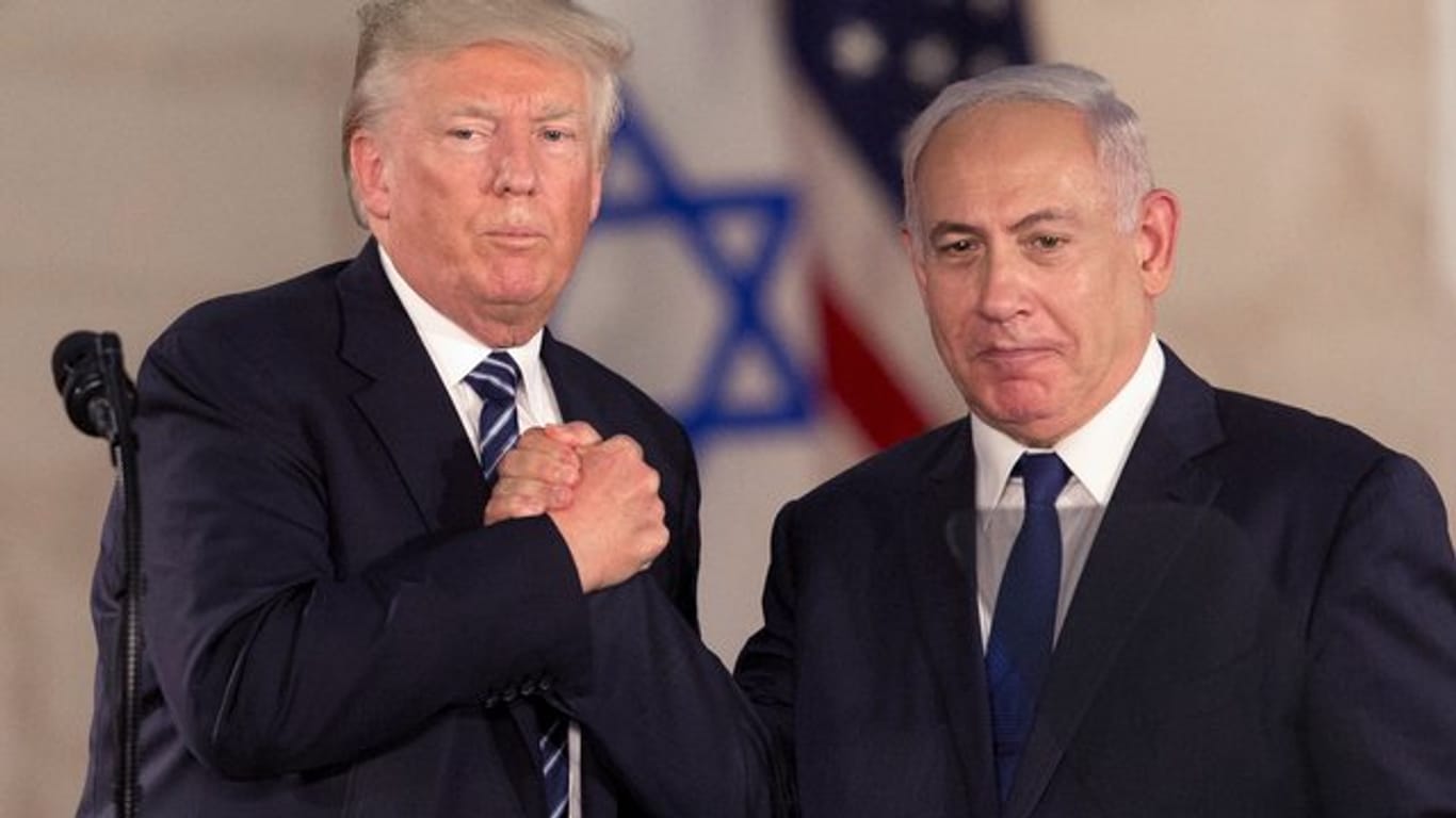 Kommen in Washington zusammen: US-Präsident Donald Trump und Israels Regierungschef Benjamin Netanjahu.