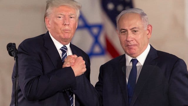 Kommen in Washington zusammen: US-Präsident Donald Trump und Israels Regierungschef Benjamin Netanjahu.