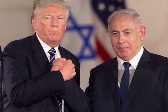 Kommen in Washington zusammen: US-Präsident Donald Trump und Israels Regierungschef Benjamin Netanjahu.