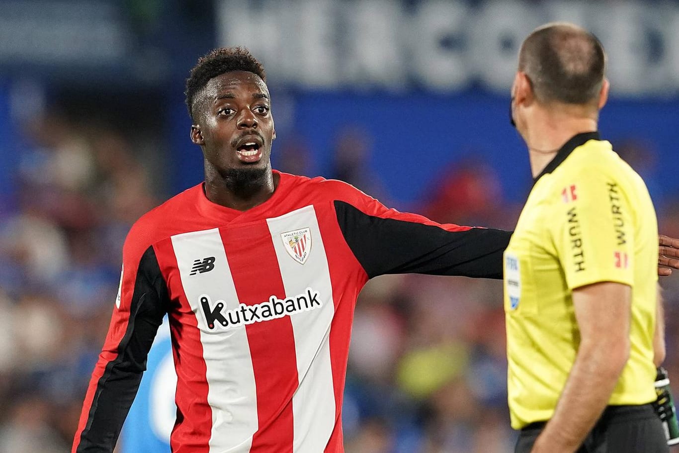 Inaki Williams (li.): Der Stürmerstar von Athletic Bilbao wurde Opfer rassistischer Beleidigungen.