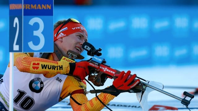 Benedikt Doll zeigte im Massenstart eine starke Leistung.
