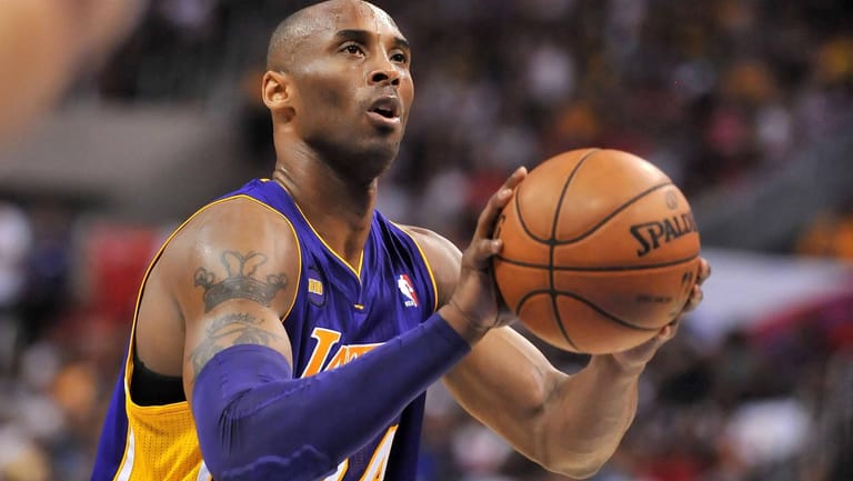 Kobe Bryant: Im Trikot der Los Angeles Lakers wurde er zur Ikone.